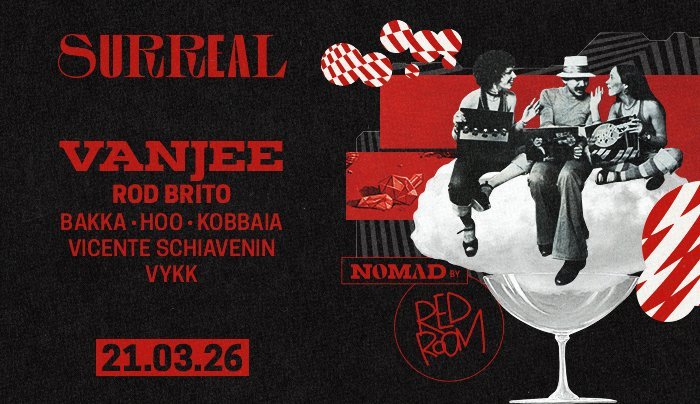 Imagem do evento Red Room com VanJee no Surreal Park em Camboriú