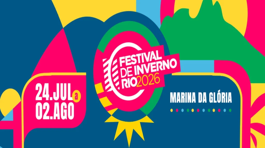 Festival de Inverno Rio 2026 na Marina da Glória com palco e público animado
