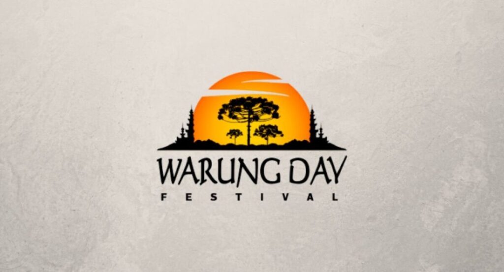 Público dançando no Warung Day Festival em Curitiba