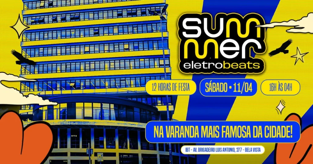 Público vibrante na Summer EletroBeats 2026 em São Paulo