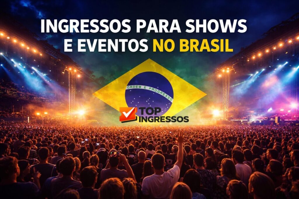 Ingressos para shows e eventos no Brasil com grande público em festival