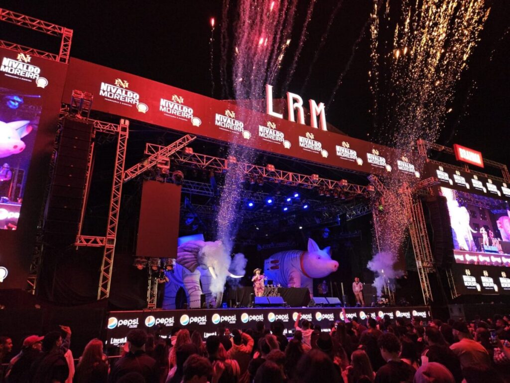 Banner do Limeira Rodeo Music 2026 com informações sobre ingressos e programação