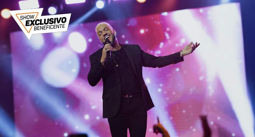 Show Beneficente da Appai com o cantor Belo no Rio de Janeiro