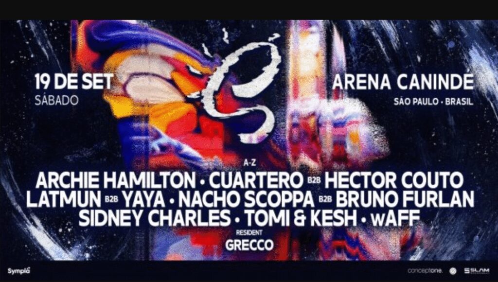 Festival SUN.SP 2026 em São Paulo com artistas de música eletrônica