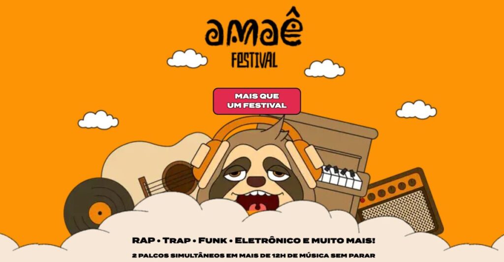 Festival AMAÊ 2026 em São José do Rio Preto com grandes artistas como Veigh e Marina Sena
