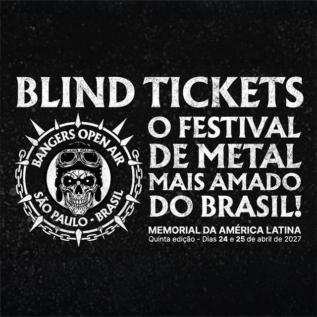 Bangers Open Air 2027 em São Paulo com fãs de metal e hard rock