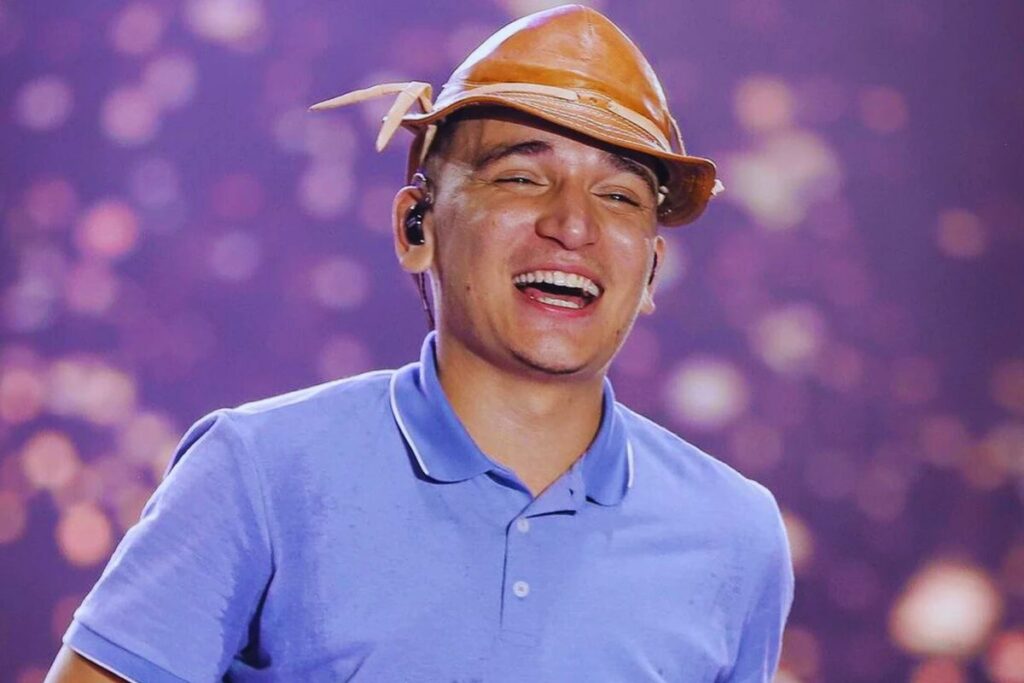 João Gomes em festa junina no Parque Villa-Lobos, São Paulo