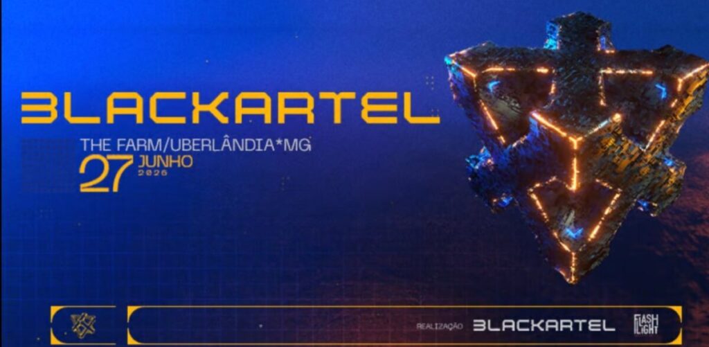 Público se divertindo no Blackartel Festival em Uberlândia