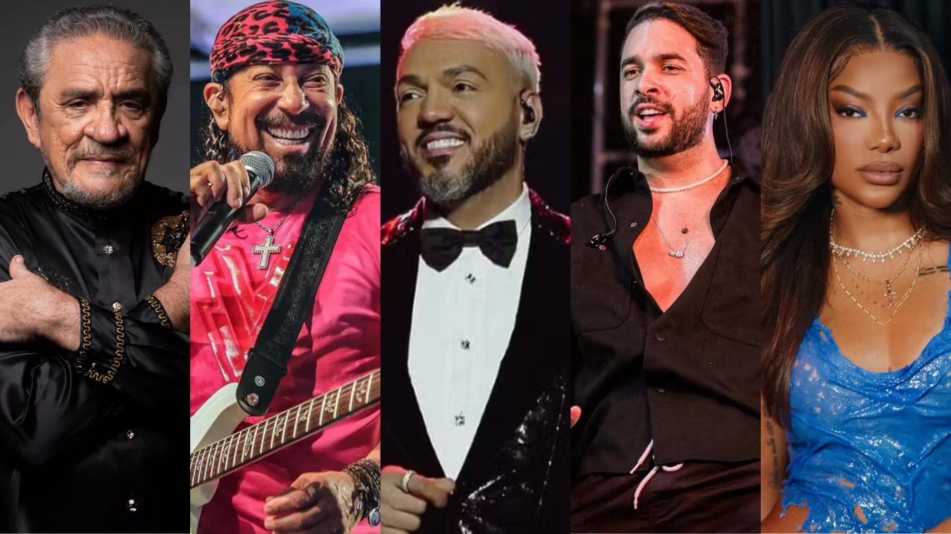 Festival de Inverno Bahia 2026 com artistas Zé Ramalho, Bell Marques, Belo e Ludmilla em palco