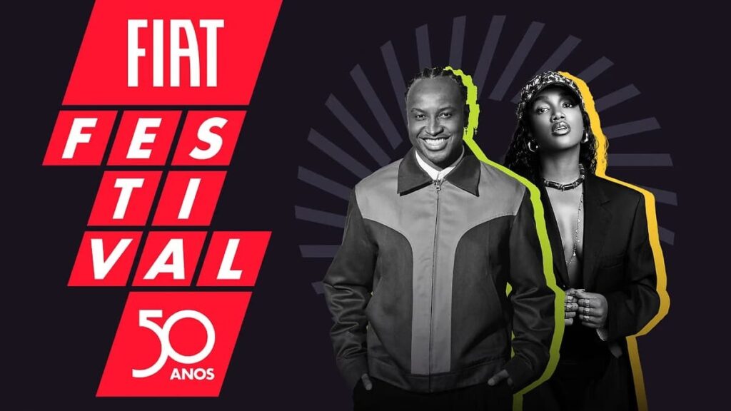 Thiaguinho e Iza se apresentam no show da Fiat no Mineirão