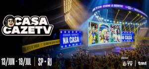 Ingressos para a Casa CazéTV durante a Copa do Mundo de 2026 em São Paulo e Rio de Janeiro