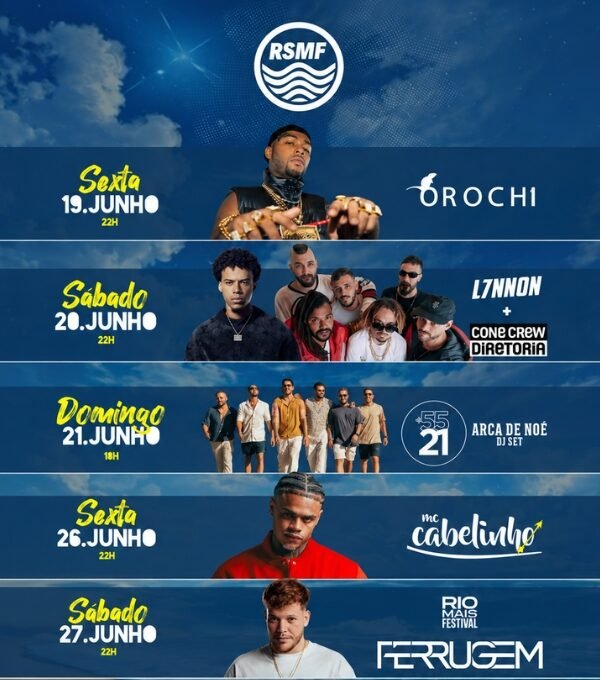 Rio Surf Music Festival em Saquarema com artistas e surfistas
