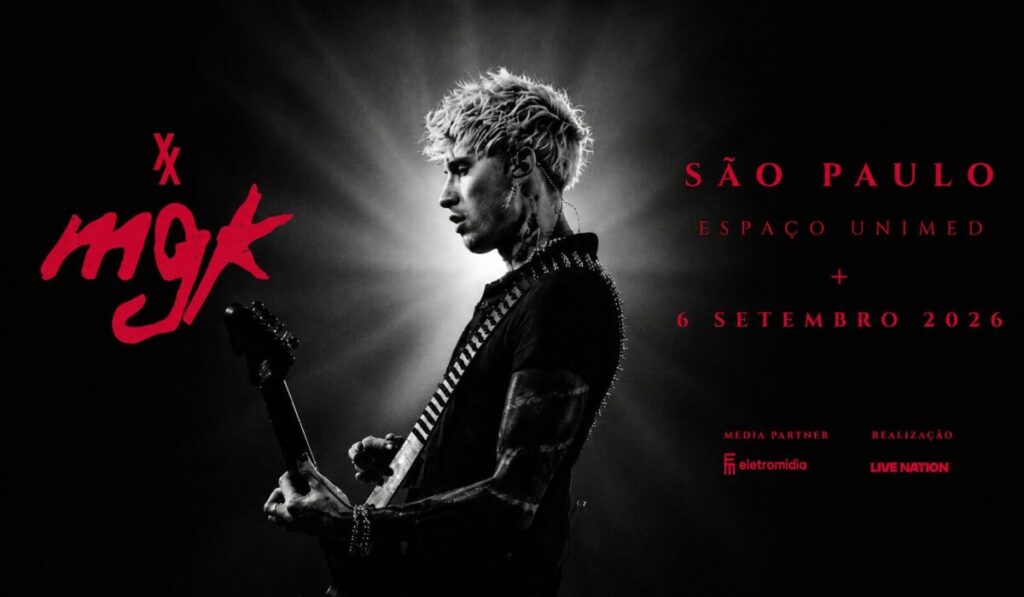 Ingressos para o show de Machine Gun Kelly em São Paulo