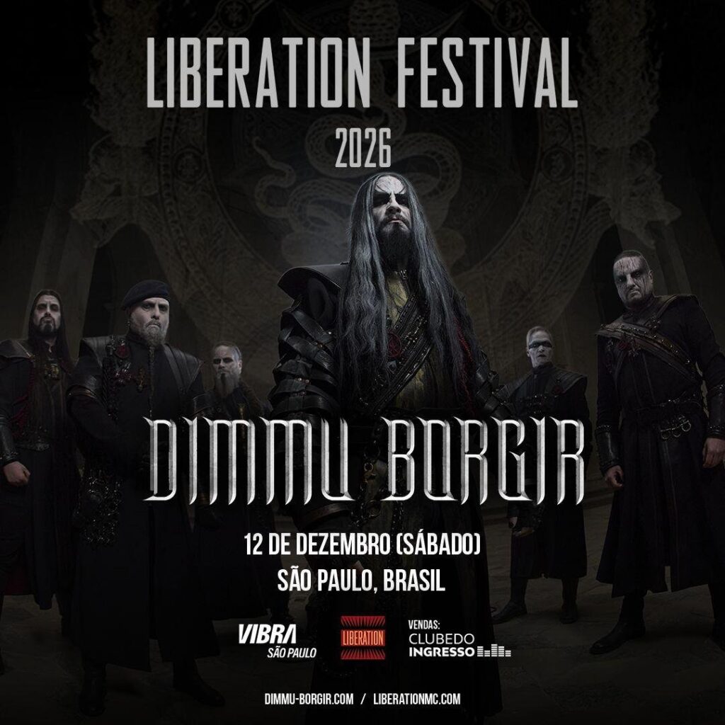 Liberation Festival 2026 em São Paulo, com Dimmu Borgir como atração principal