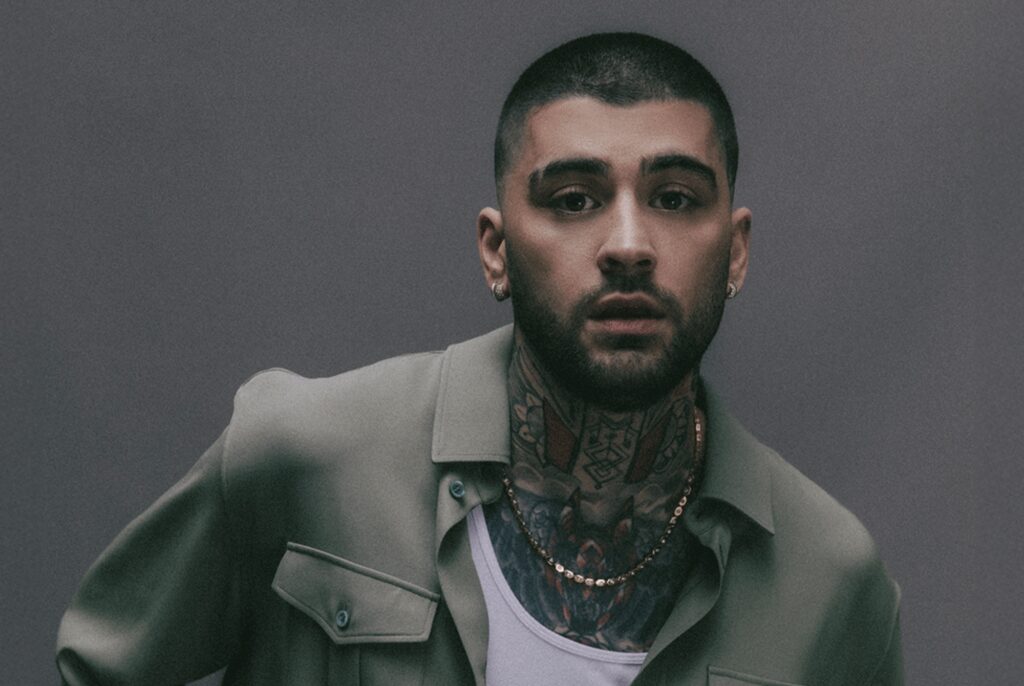 Show de ZAYN durante a turnê The Konakol Tour no Nubank Parque em São Paulo, com público animado e iluminação espetacular.