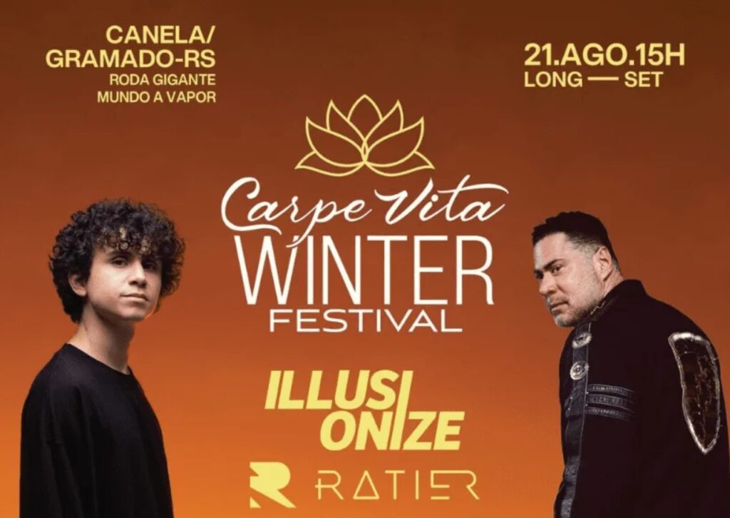 Carpe Vita Winter Festival 2026 em Gramado com palco e público animado