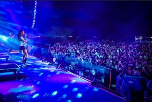 Festival de Inverno 2026 na Marina da Glória com multicores e plateia animada