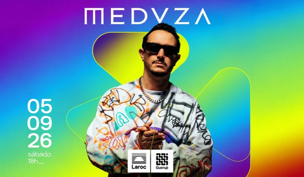 Show da Meduza no Laroc Guarujá em 5 de setembro de 2026