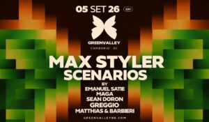 Max Styler e SCENARIOS se apresentam no Greenvalley