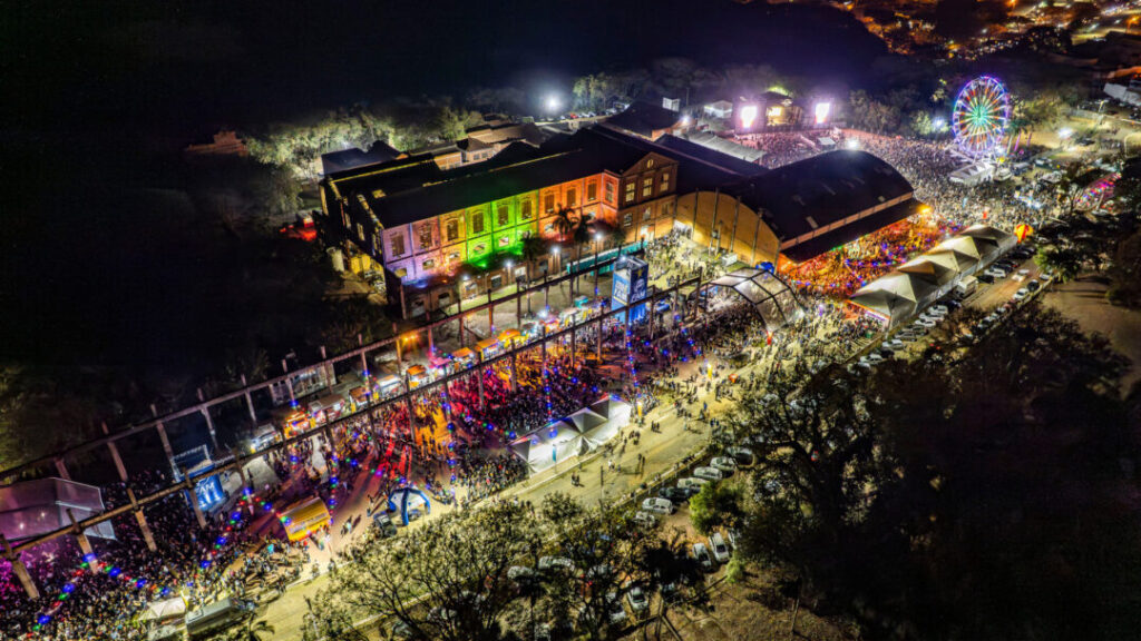 Banner do Santa Bárbara Rock Fest 2026 com data e artistas