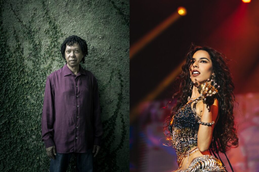Shows de Djavan, Marina Sena, Seu Jorge e Paulinho Moska no Rio de Janeiro