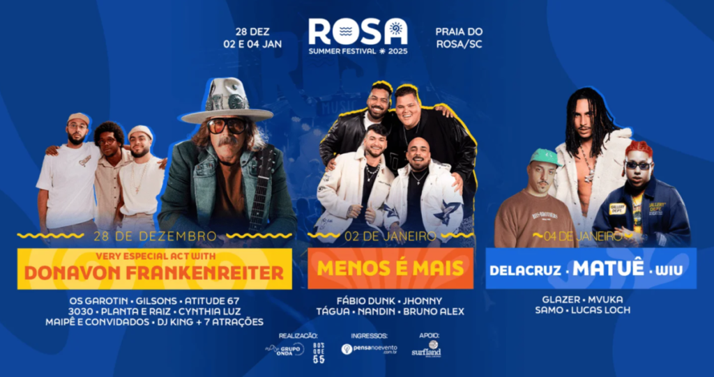 Weekend Rosa Summer em Imbituba SC