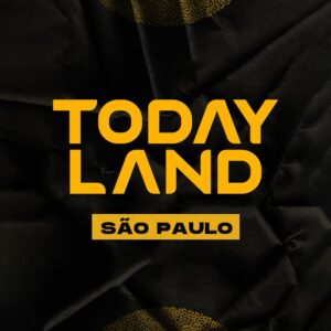Cartaz do evento TodayLand Nexus São Paulo 2026 com detalhes sobre ingressos e artistas confirmados.