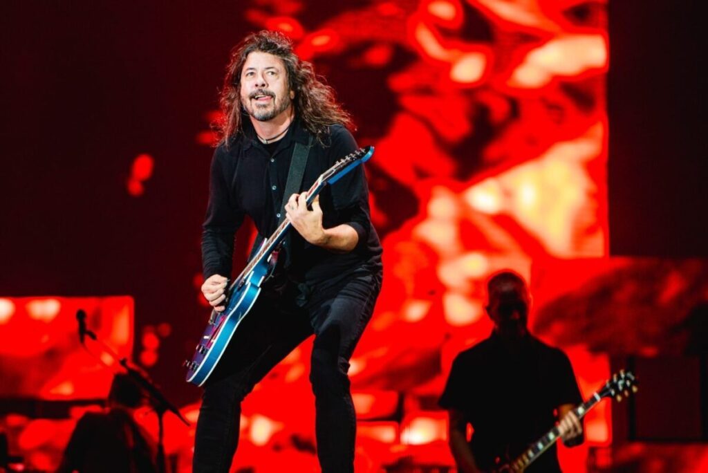 Show da banda Foo Fighters no Estádio MorumBIS em São Paulo