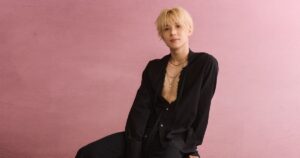 Taemin se apresentando ao vivo no show em São Paulo