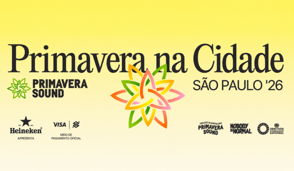 Programação do Primavera na Cidade 2026 em São Paulo com artistas internacionais