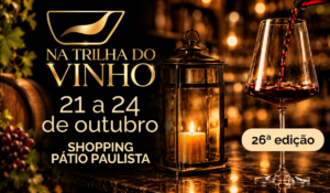 Degustação de vinhos e queijos no evento Na Trilha do Vinho em São Paulo