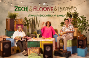 Zeca Pagodinho, Alcione e Jorge Aragão no Nubank Parque